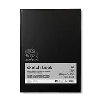 Cahier de croquis relié papier esquisse 170g/m2 50 pages A3 - Winsor&Newton