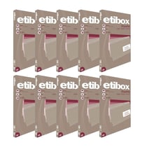 Lot de 10 boites de 2400 Étiquettes n°24 Etibox Apli 100323