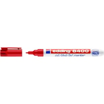 Marqueur permanent EDDING 8400 - Rouge - Pointe 0,5-1 mm