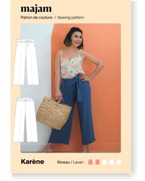 Patron couture Pantalon - Karene
