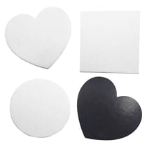 Cartons entoilés magnétiques 10cm 4 pièces