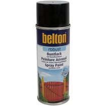Spray de peinture Belton Robust RAL 9005 Noir foncé 400ml