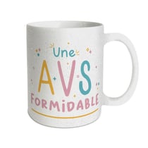 Mug Paillettes Une AVS Formidable