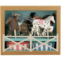 Kit 24 Caissettes et Déco Equitation