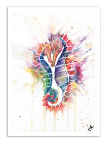 Affiche - Sanguine seahorses - Marc Allante