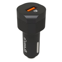 Greene Chargeur Voiture Allume cigare Quick Charge 3.0 USB 18W Noir