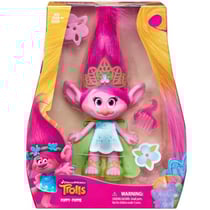 Trolls poppy - figurine 23 cm - dessin animé - hasbro b7355