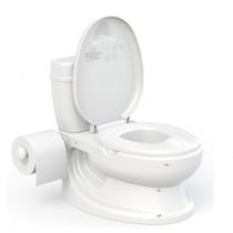 Pot toilette blanc réaliste bébé - mini wc apprentissage propreté - education