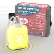Appareil Anti-Stress Relaxation et Méditation pour Dormir - Sommeil et Bien-Etre - ZENSPIRE POCKET