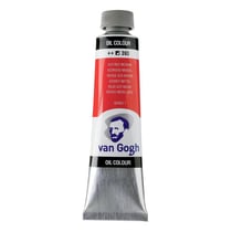 Peinture à l'huile - Rouge Azo Moyen - 393 - A l'huile de carthame - Van Gogh - 40ml