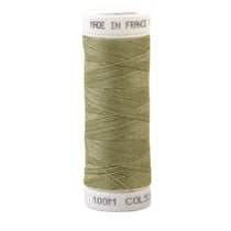 Fil à coudre polyester 100m made in France - Vert Kaki 536