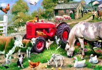 Puzzle 1000 pièces - At the Farm - Alipson Puzzle