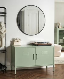 Armoire de bureau Acier Vert menthe URIA - Beliani