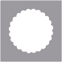 Perforatrice ronde ondulé - 5,08 cm