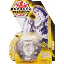 Bakugan legends : hanoj avec carte - boule transparente - nova series - saison 4 - spin master 20139749