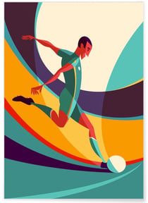 Affiche Football | A3 : 29,7x42cm