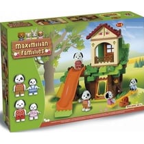 Aire de jeux maximilian famililes 96 pieces - unico plus - 8933 - jeu de construction