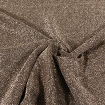 Tissu Maille Lurex pailleté uni Or