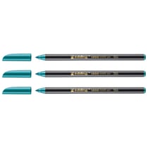 Lot de 3 feutres de coloriage métallisé - EDDING - Vert Métallisé - Pointe ronde 1-3 mm