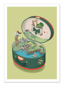 Affiche - Ireland - Andrea de Santis