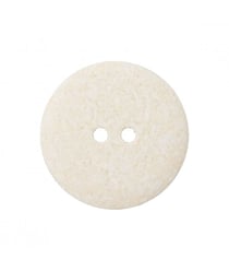 Carte de 2 boutons Coton/polyester 2 trous 23mm - Prym Creme Ecru