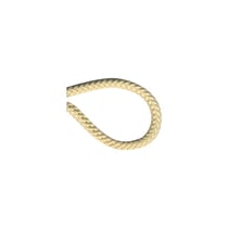 Bobine 25m Cordon tricoté 4.5mm beige clair