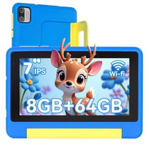 Tablette enfant KOTSREN Android 13 - Bleu - 7 pouces