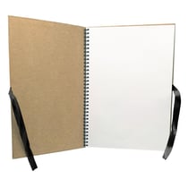 Album kraft A4 21x29,7 cm 80 pages blanches