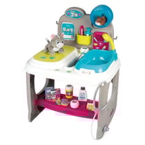 Centre veterinaire 18 accessoires - soins des animaux - smoby - 340404 - cabinet medical, docteur
