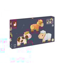 Funny Magnets Pieces bois magnetiques Ferme