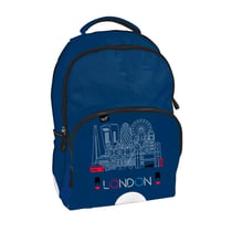 SAC A DOS - 2 COMPARTIMENTS Cities - 31x43x24 cm