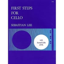 Sebastian lee : first steps for cello op.101 - violoncelle (2 eme violoncelle ad lib.)