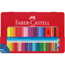 Crayons de couleur - Coloriage - 48 couleurs - Faber-Castell - Color Grip