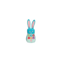 Peluche - Téléphone en  peluche - Lapiphone Sonore - Turquoise
