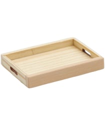 Plateau en bois miniature 65 x 47 x 12 mm pour le monde des lutins - Rico Design bois