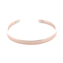 Bracelet cuivre avec Aimants Jonc plat - Omsaé