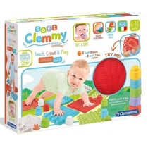 Tapis sensoriels clemmy + cubes souples - baby clementoni - 17352 - eveil bébé