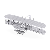 Aviation - Wright Flyer - Maquette 3D en métal avec 1 feuille