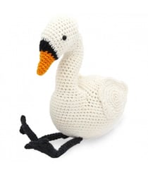 Kit Crochet Lilly le cygne - Amigurumi Hardicraft Blanc