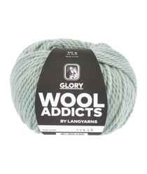 Pelote de Laine Vierge à tricoter GLORY - Wool Addicts 0091 Bleu