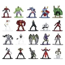 Figurines Marvel - Coffret de 20 - Métal - 4cm