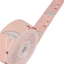 Bobine 15m Ruban flamants roses Rose Clair