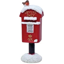 1 Décor Boîte aux Lettres du Pére Noël - Résine