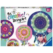 Be Creative String Art Maxi, Dreamcatchers, 7 attrape-reves, Création objets, Loisir créatif, Des 8 ans, 18235,