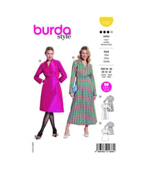 Patron Burda 5767 - Robes intemporelles taille n°FR 36-48