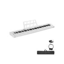 LALAHO - GPP-105 - Piano numérique - 88 touches - Bluetooth MIDI - Blanc