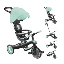 Tricycle évolutif pour bébé EXPLORER 4 en 1  Vert Menthe - Globber