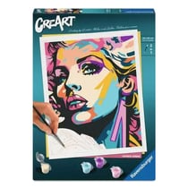 CreArt - 24x30 cm - Colorful Woman - Ravensburger