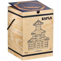 Coffret 280 planchettes Kapla et 1 livre d'art bleu