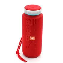Enceinte Bluetooth Puissante et Résistante Autonomie Longue Durée Contrôle Volume Rotatif Rouge YONIS